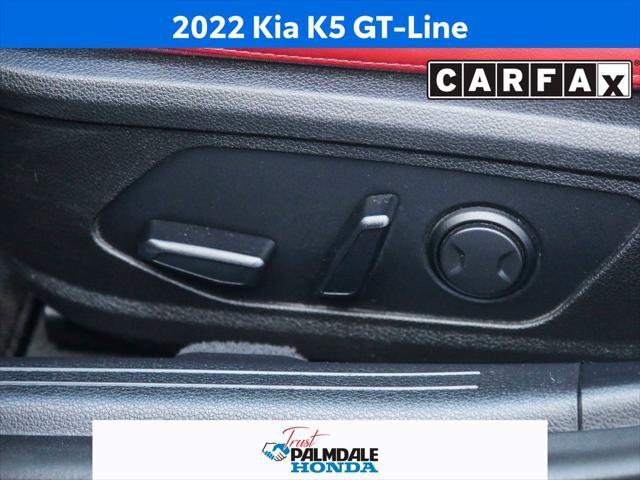 used 2022 Kia K5 car, priced at $22,173