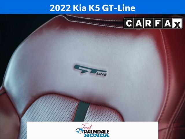 used 2022 Kia K5 car, priced at $22,173