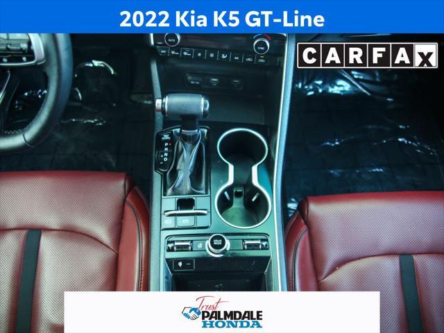 used 2022 Kia K5 car, priced at $22,173