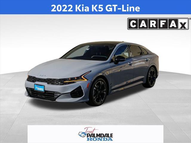 used 2022 Kia K5 car, priced at $22,173