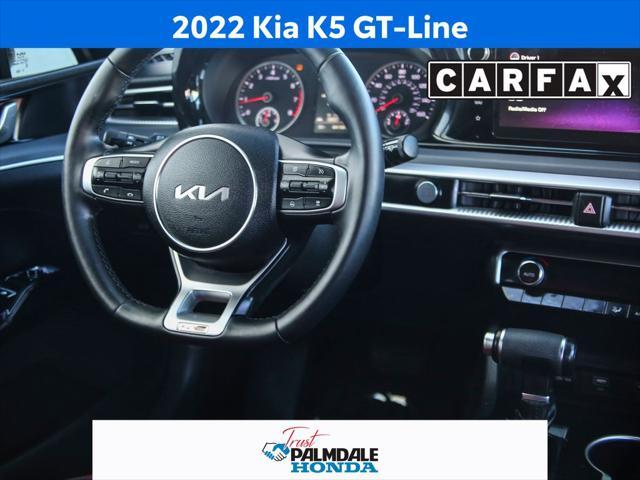 used 2022 Kia K5 car, priced at $22,173