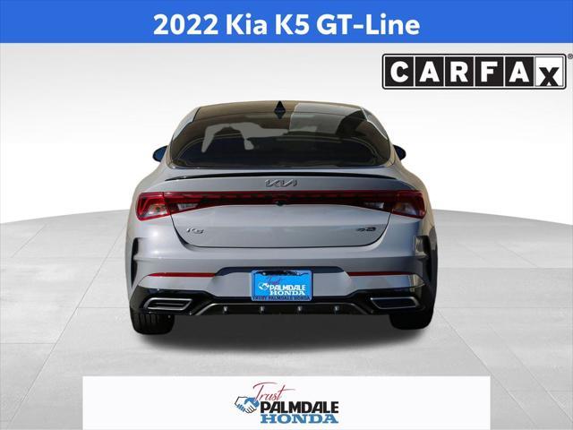 used 2022 Kia K5 car, priced at $22,173