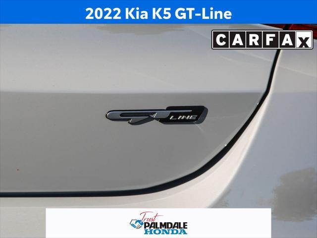 used 2022 Kia K5 car, priced at $22,173