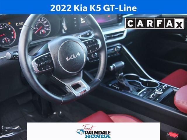 used 2022 Kia K5 car, priced at $22,173