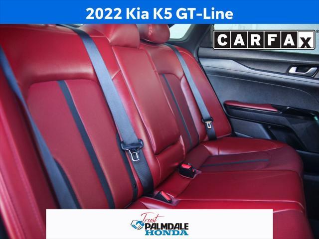 used 2022 Kia K5 car, priced at $22,173