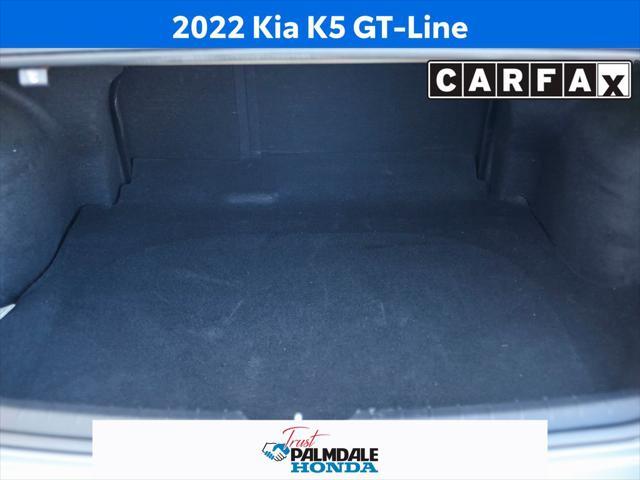 used 2022 Kia K5 car, priced at $22,173