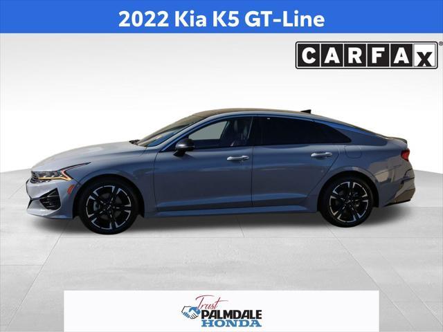 used 2022 Kia K5 car, priced at $22,173