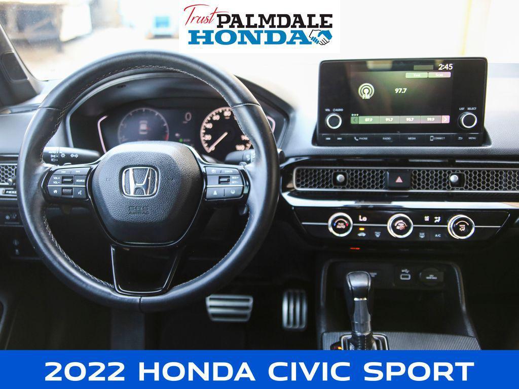 used 2022 Honda Civic car, priced at $20,991