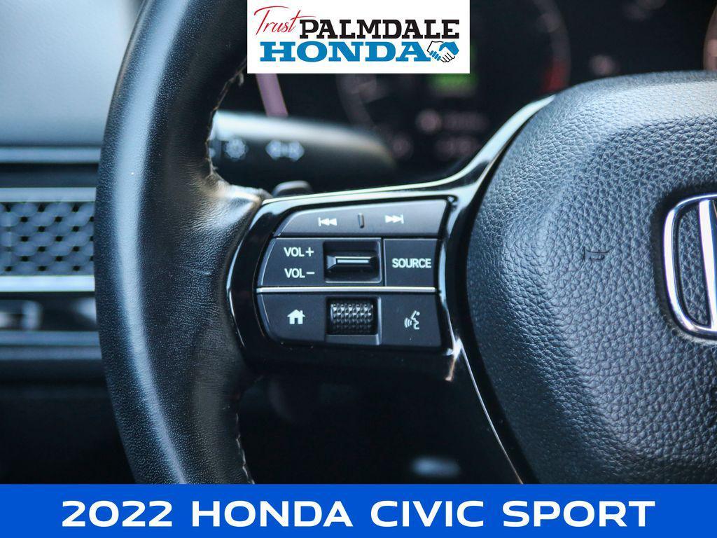 used 2022 Honda Civic car, priced at $20,991
