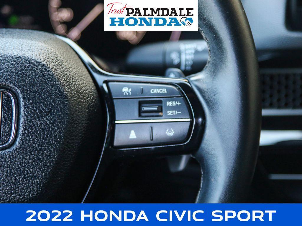 used 2022 Honda Civic car, priced at $20,991