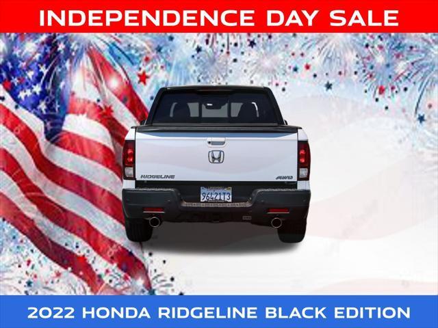 used 2022 Honda Ridgeline car, priced at $34,752