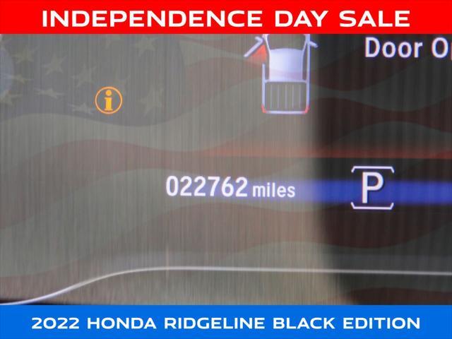 used 2022 Honda Ridgeline car, priced at $34,752