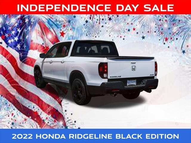 used 2022 Honda Ridgeline car, priced at $34,752