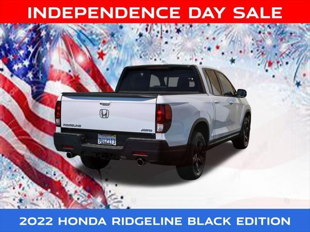 used 2022 Honda Ridgeline car, priced at $34,752