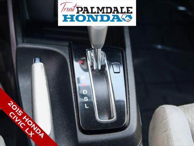 used 2015 Honda Civic car, priced at $9,991