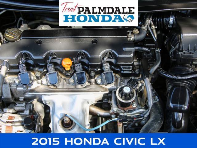 used 2015 Honda Civic car, priced at $9,995