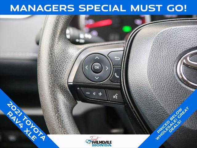 used 2021 Toyota RAV4 car, priced at $21,487