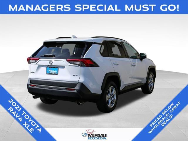 used 2021 Toyota RAV4 car, priced at $21,487
