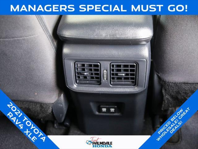 used 2021 Toyota RAV4 car, priced at $21,487