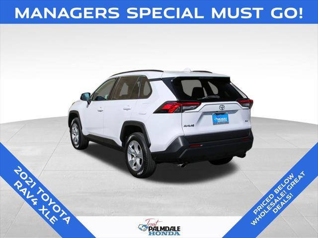 used 2021 Toyota RAV4 car, priced at $21,487