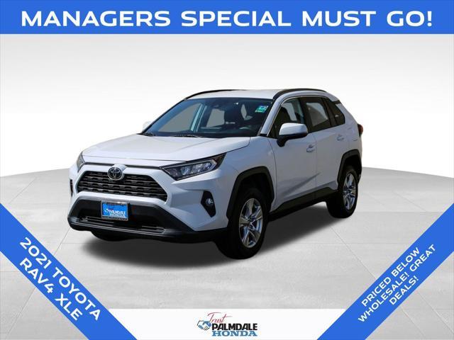 used 2021 Toyota RAV4 car, priced at $21,487