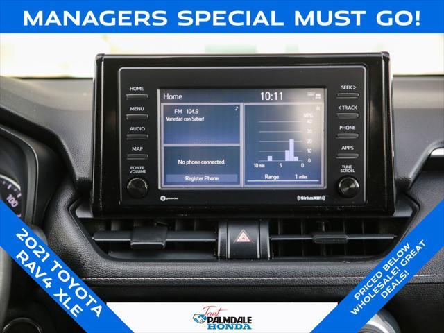 used 2021 Toyota RAV4 car, priced at $21,487