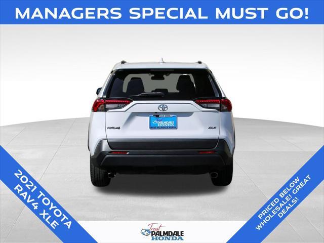 used 2021 Toyota RAV4 car, priced at $21,487
