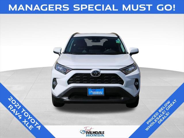 used 2021 Toyota RAV4 car, priced at $21,487