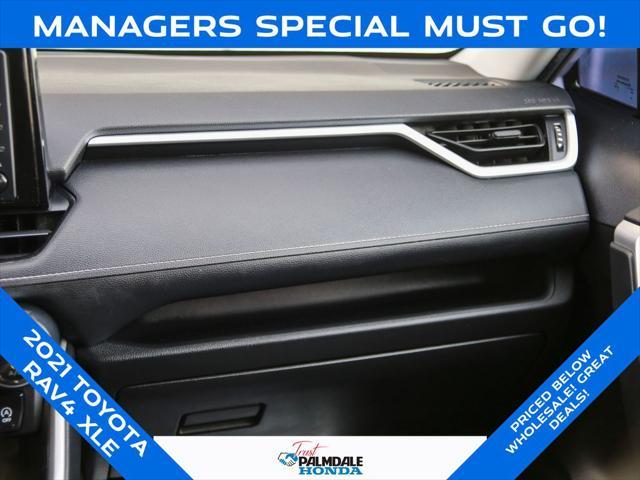 used 2021 Toyota RAV4 car, priced at $21,487