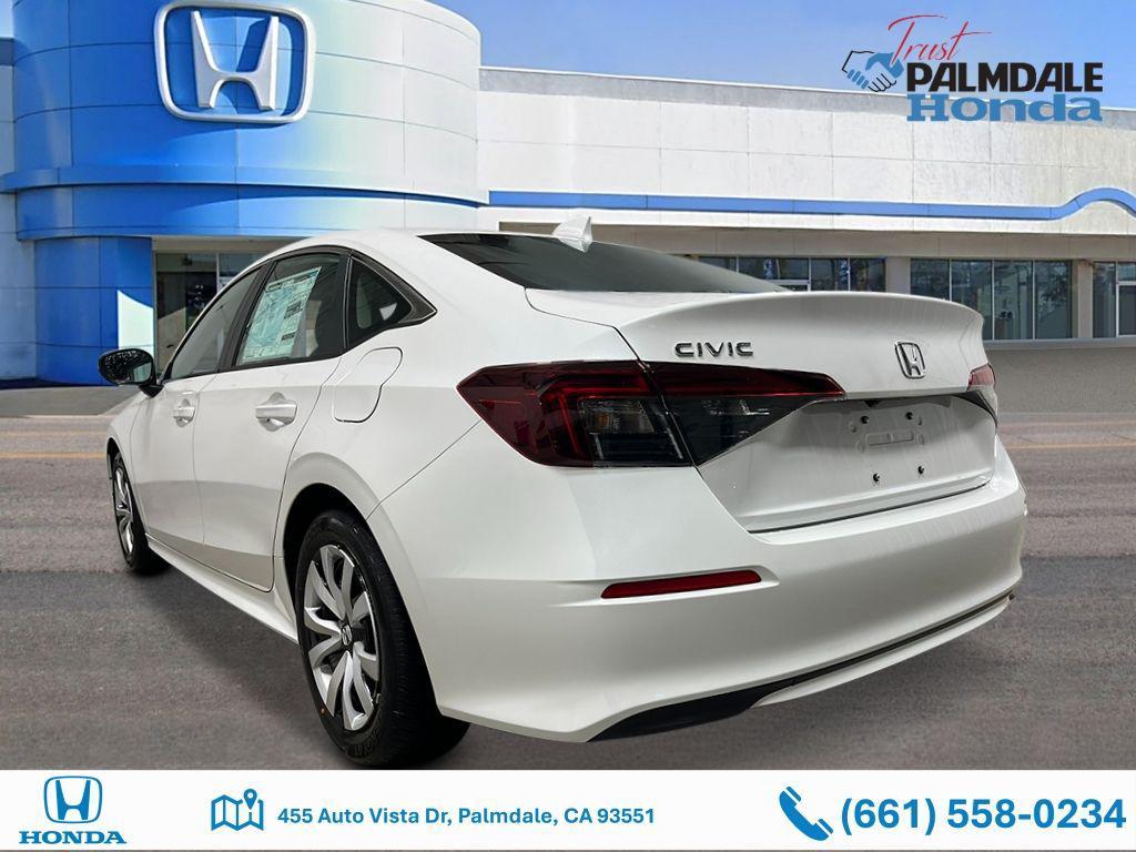 new 2026 Honda Civic car, priced at $25,745