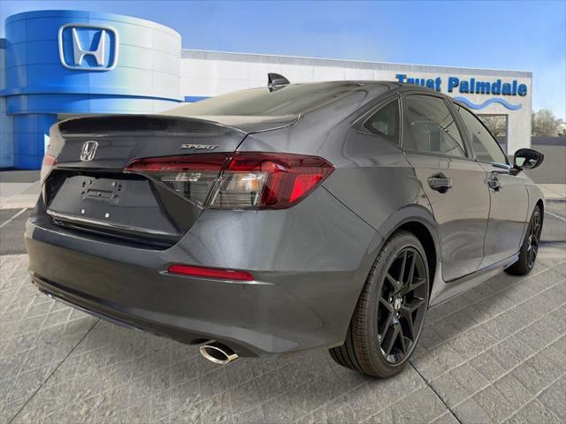 new 2025 Honda Civic car, priced at $27,400