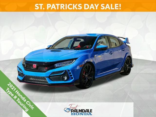 used 2021 Honda Civic Type R car, priced at $37,500