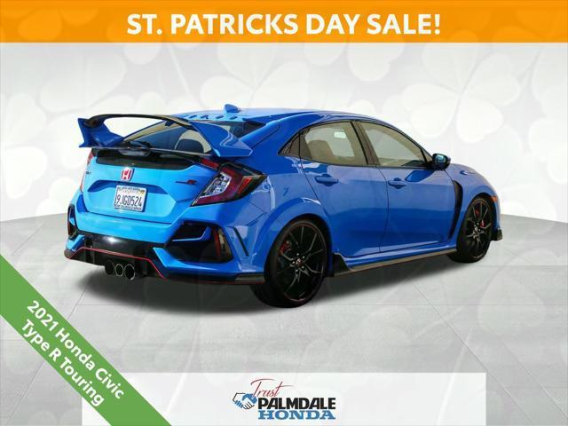 used 2021 Honda Civic Type R car, priced at $37,500