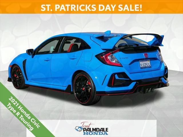 used 2021 Honda Civic Type R car, priced at $37,500