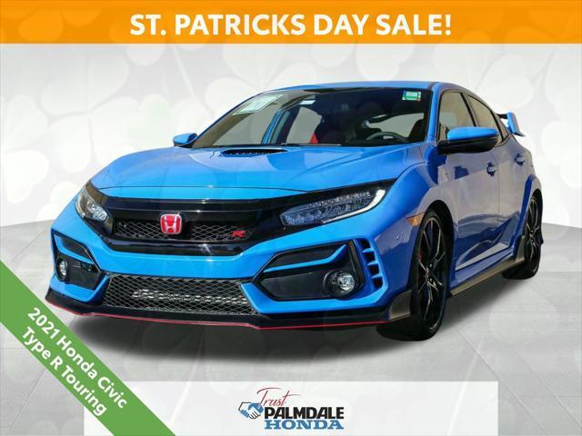 used 2021 Honda Civic Type R car, priced at $37,500