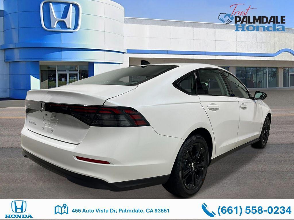 new 2025 Honda Accord car, priced at $30,710