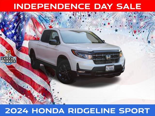 used 2024 Honda Ridgeline car, priced at $33,991