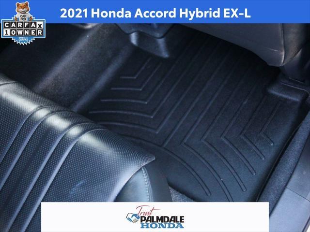 used 2021 Honda Accord Hybrid car, priced at $25,200