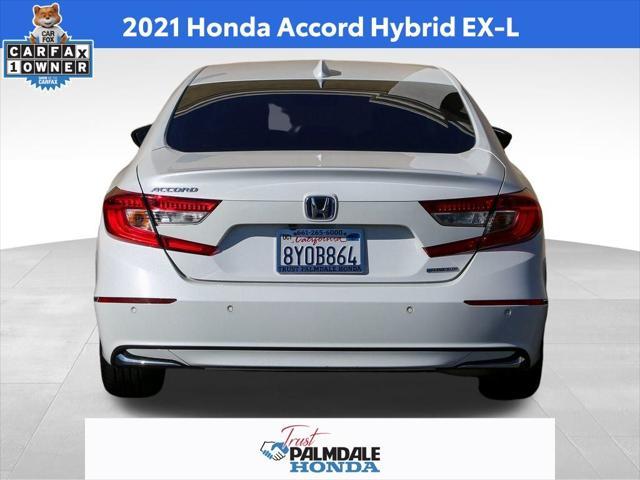 used 2021 Honda Accord Hybrid car, priced at $25,200