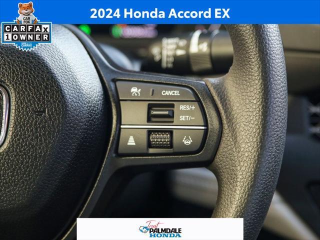 used 2024 Honda Accord car, priced at $27,991