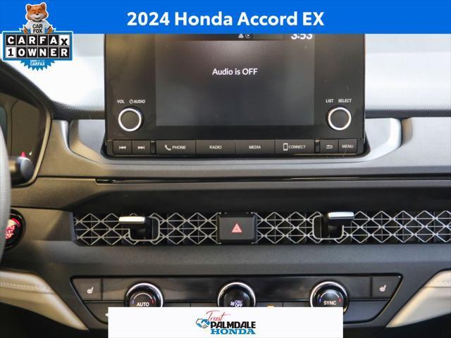 used 2024 Honda Accord car, priced at $27,991