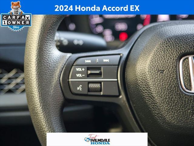 used 2024 Honda Accord car, priced at $27,991