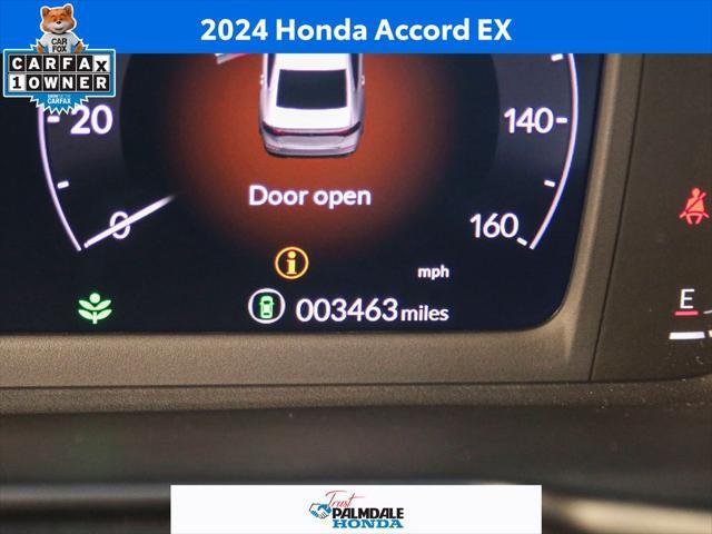 used 2024 Honda Accord car, priced at $27,991