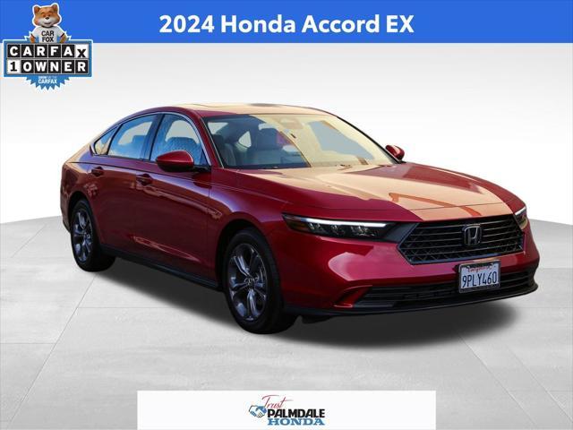 used 2024 Honda Accord car, priced at $27,991