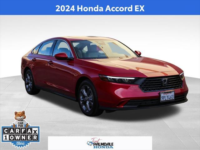 used 2024 Honda Accord car, priced at $27,258