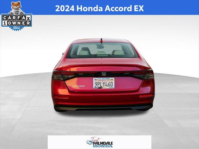 used 2024 Honda Accord car, priced at $27,991