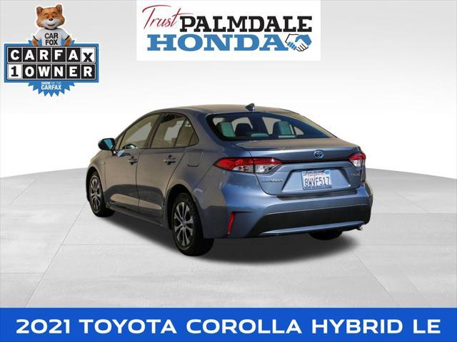 used 2021 Toyota Corolla Hybrid car, priced at $19,991