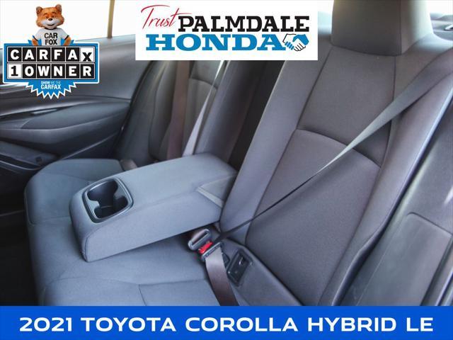 used 2021 Toyota Corolla Hybrid car, priced at $19,991