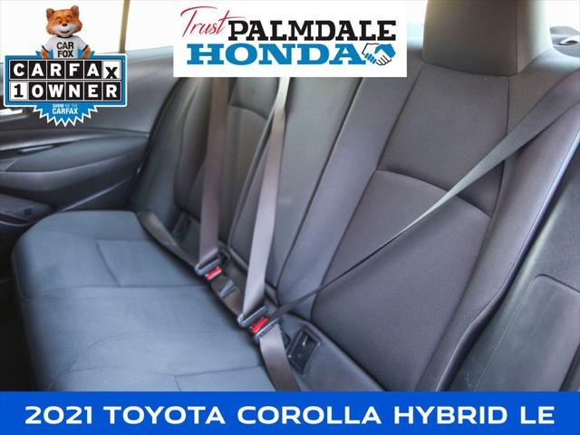used 2021 Toyota Corolla Hybrid car, priced at $19,991