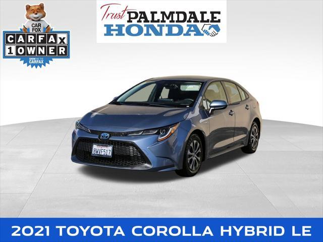 used 2021 Toyota Corolla Hybrid car, priced at $19,991